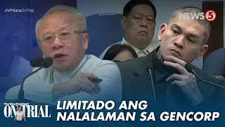 Mayor Baste Duterte, iginiit na limitado ang nalalaman sa Gencorp