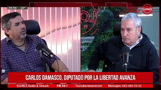 PLAZA MANSILLA - Carlos Damasco, Deputy for La Libertad Avanza