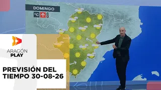 Weather forecast for Sunday, August 30, 2026.