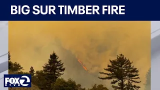 Big Sur's Timber Fire burns 5,100 acres; Highway 1 still closed | KTVU