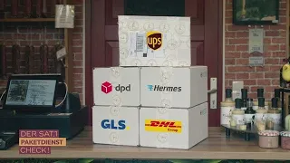 Geschichte der Paketdienste, Zustellungsvergleich | 1/3 | SAT.1 Paketdienst-Check!