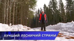 Лучший лесничий Республики Беларусь трудится в Ушачском лесхозе (04.03.2026)