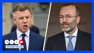 Magyar Péter a napi egymillió eurós bírság megszüntetéséről tárgyalt Manfred Weberrel