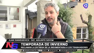 Municipal workers demand thermal coveralls for outdoor work