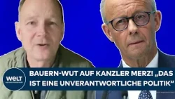 FARMERS ANGRY AT CHANCELLOR MERZ: "This is irresponsible policy" . Farmers furious!