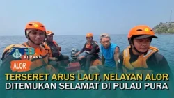 Swept Away by Sea Currents, Alor Fisherman Found Safe on Pura Island