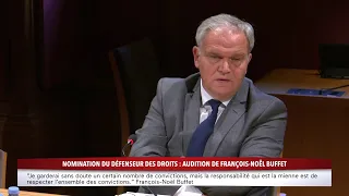 François-Noël Buffet: “My real job, the one I chose, is being a lawyer”