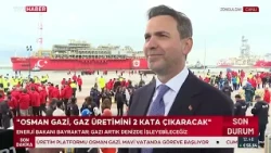 Enerji ve Tabii Kaynaklar Bakanı Alparslan Bayraktar, TRT Haber'e konuştu