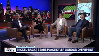 How significant is Kyler Gordon starting Bears training camp injured? | Chicago Sports Tonight
