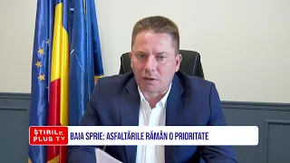 BAIA SPRIE: ASFALTĂRILE RĂMÂN O PRIORITATE