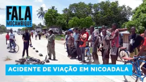Na Zambézia: Viatura atropela quatro pessoas que seguiam em motorizada e em bicicleta