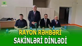İLQAR MAHMUDOV AFURCADA VƏTƏNDAŞLARLA GÖRÜŞDÜ