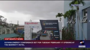 GUYANA ENERGY CONFERENCE SET FOR TUESDAY FEBRUARY 17 OPENING AT THE MARRIOTT HOTEL