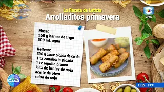 How to make easy, homemade spring rolls