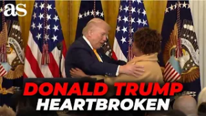 HEARTBROKEN over GRANDSON’s death, D.C. woman praises DONALD TRUMP in tearful WHITE HOUSE