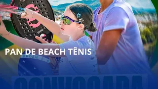 Aos 11 anos, atleta de Rio do Sul é convocada para o Pan de Beach Tênis