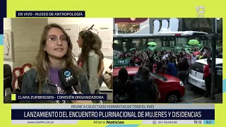 Launch of the Plurinational Women's Gathering in Córdoba