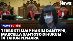 BREAKING! Marcella Santoso Divonis 14 Tahun Penjara Terbukti Suap Hakim dan TPPU