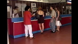December 1998: The holiday travel rush at the Rio do Sul bus station