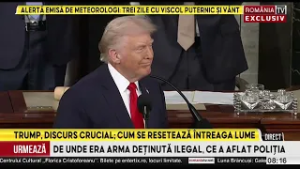 Donald Trump, discurs despre Starea Uniunii în Congresul SUA