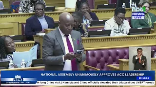 PARLIAMENT APPROVES NEW ACC LEADERSHIP APPOINTMENTS - nbc