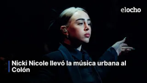 NICKI NICOLE LLEVÓ LA MÚSICA URBANA AL TEATRO COLÓN