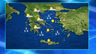 H πρόβλεψη του καιρού για τη Τρίτη 28.7.2026