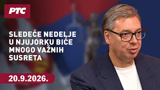 Vučić: Sledeće nedelje u Njujorku biće mnogo važnih susreta, uradićemo sve da sačuvamo mir...