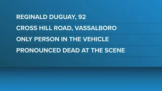 92-year-old dies in single-car crash in Vassalboro
