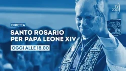 Rosary for Pope Leo XIV - Today, October 13 at 6 PM live on TV2000
