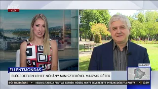 Nagy Attila Tibor: Bizalmi válságra utal a kormányon belüli kommunikációs zavar - HírTV