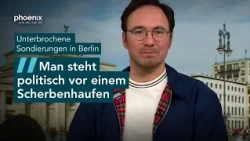 Sebastian Schöbel (phoenix-Korrespondent) zu den unterbrochenen Sondierungen in Berlin | 14.10.26