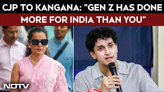 CJP Protest | CJP Hits Back At Kangana Ranaut: "Gen Z Has Done More For The Country Than You"