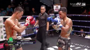 ไฮไลท์เดือดมวยไทย ศึกมวยไทยพันธมิตร I พันลำ ส.สมหมาย VS ฉลามดำ รองแป๊ะสำนักบกชลบุรี