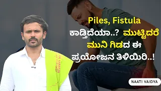 Piles, Fistula ಕಾಡ್ತಿದೆಯಾ..?  ಮುಟ್ಟಿದರೆ ಮುನಿ ಗಿಡದ ಈ ಪ್ರಯೋಜನ ತಿಳಿಯಿರಿ..! | NAATI VAIDYA