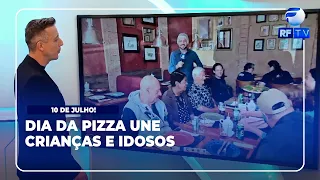 Tá no Ar Campinas - Dia da Pizza com encontro entre crianças e idosos em Campinas