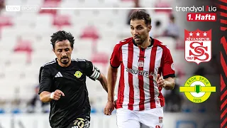 Sivasspor vs. Esenler Erokspor | Week 1 Match HIGHLIGHTS | Trendyol 1. Lig - 2026/27