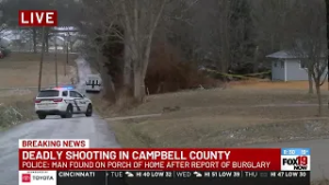 Homeowner fatally shot on front porch during possible break-in, police say