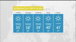Vrijeme: Sutra veoma toplo i sunčano - 28.07.2026.