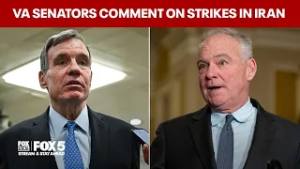 Virginia Senators Mark Warner and Tim Kaine weigh in on military strikes in Iran