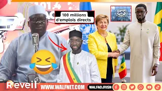 Rencontre Diomaye-FMI: Sa Ndiogou taquine Lahat Ndiaye sur la promesse des 100 millions d'emploi