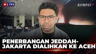 Penerbangan dari Jeddah-Jakarta Dialihkan ke Aceh Imbas Erupsi Anak Krakatau, Begini Situasinya