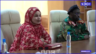 KULAN MADAXWEYNE CIRRO KU QAABILAYEY FIHIIMA YUUSUF QUUJE OO KA DHACAY QASRIGA MADAXTOOYADA JSL.