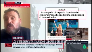 Un diputado de Comuns: "Cataluña puede sancionar la manifestación racista"- Al Rojo Vivo