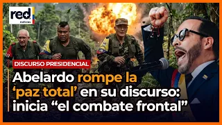 Military Forces receive the MOST RADICAL ORDER in speech by President Abelardo De la Espriella