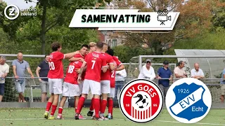 ⚽VERNIEUWD GOES WINT EINDELIJK OPENINGSWEDSTRIJD VAN HET SEIZOEN 🙌 | Samenvatting GOES - EVV Echt 🎥