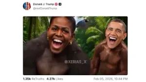 Pols condemn Trump's racist Obama meme | The Point