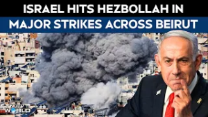 Israel Attacks Hezbollah | Israel Hits Iran-Backed Hezbollah In Major Strikes Across Beirut