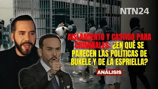 ISOLATION and PUNISHMENT for criminals: How do the policies of Bukele and De la Espriella compare?