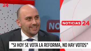 Longton: "Si hoy se vota la reforma constitucional (de seguridad) no están los votos, se va a caer"
